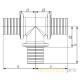 Equal T union fitting 63 RX+ (14600141001)