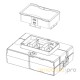 Llave de corte de agua TWIN premontado [2x(16-25)] [2x(16-25)] LX (11770161003)