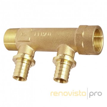 Colector casquillo corredizo [R3/4-2x20-Rp3/4] LX (11680251001)