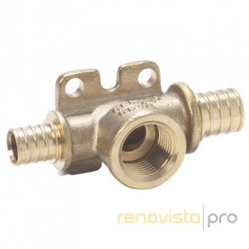 Racor en T con rosca hembra [16-Rp1/2-16] LX (11681211001) corto