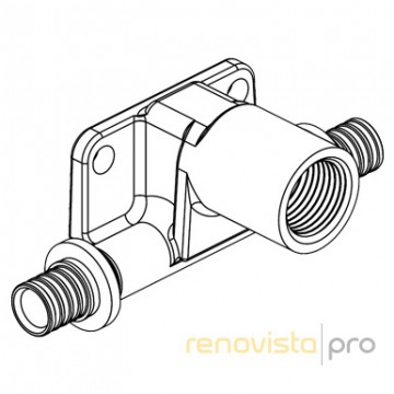 Racor en T [20-Rp1/2-20] LX (11681191001) largo