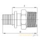 Муфта переходная с наружной резьбой 20-R1/2 LX (12685701001) RAUTHERM