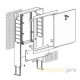 Armario para colector empotrable 1400x(750-850)x(110-160)mm (13144031001) UP-I 14