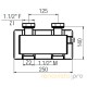 Separador hidráulico de acero con aislamiento (13153831001) [1,5m³/h · 17kW]