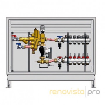 Pre-assembled manifold fixed-point (13218321001) [4 · 3/4”]