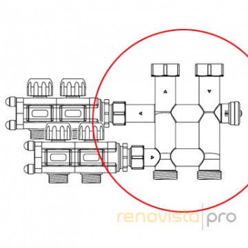 Group with direct connections (13301661001) P HKV-D Cool/P HKV-D monoblock