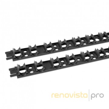 RAUFIX mounting rail [40x1000xH24]mm for 14mm (12439841001) with barb